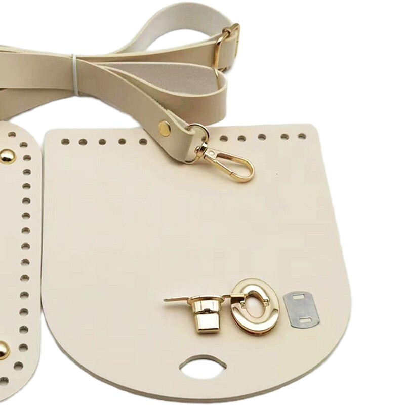 Nėrimo krepšio apačios pagrindas rankomis austas krepšys „pasidaryk pats“ krepšio dirželių rinkinys Rankų darbo nėrimo krepšys, skirtas pečių krepšiui, rankinės krepšys, piniginės reikmenys