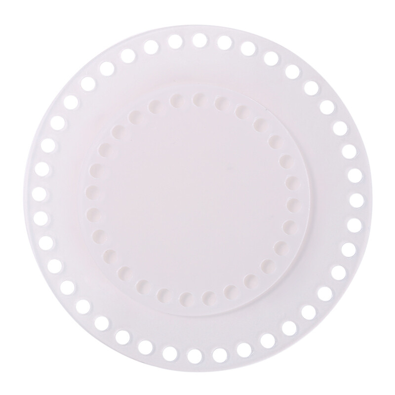 2 τμχ 10/12/15/18/20cm Διάφανη ακρυλική τσάντα με βελονάκι με βελονάκι που κάνει το κάτω μέρος μαξιλάρι μαξιλαράκι πορτοφόλι Pad κάτω βάση Βάση DIY τσάντα αξεσουάρ