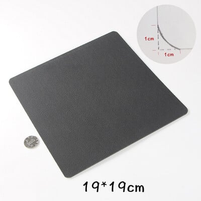 Štvorcové dno pre DIY pletenú tašku zahusťovaciu PU koženú tašku spodnú časť ženy DIY háčkovanú tašku základňu príslušenstvo podšívka škatule podložka