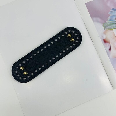 15 cm-es kerek táska alsó PU bőr válltáskák alsó táska kiegészítők kötéshez táskák barkácsolás kézzel készített Crossbody táskák alapja forró