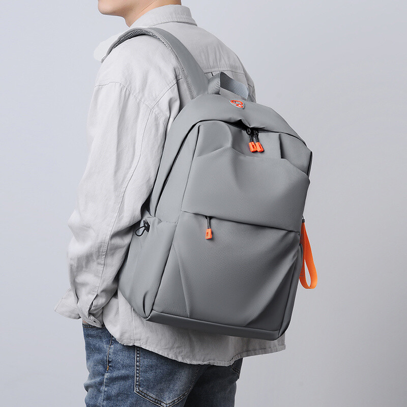 Üzleti hátizsák férfi USB iskolai hátizsák 15,6 hüvelykes laptop vízálló hátizsák nagy kapacitású férfi hátizsák