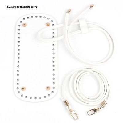 Táska alsó formázó barkács kötés horgolt PU bőr kézitáska pénztárca talpformázó alsó pánttal, vödör táska kellékek