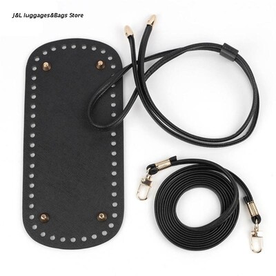 Táska alsó formázó barkács kötés horgolt PU bőr kézitáska pénztárca talpformázó alsó pánttal, vödör táska kellékek