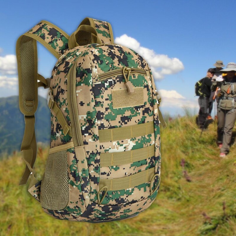 Kényelmes, praktikus 15 literes vízálló sport hátizsák Hordozható sport hátizsák, tartós hegymászáshoz