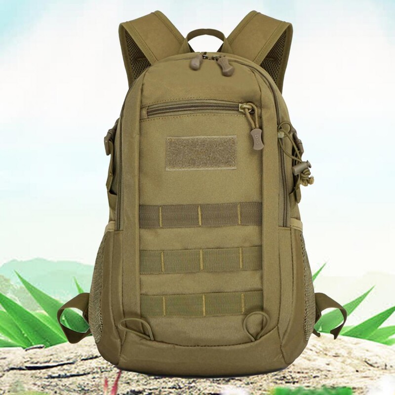 Kényelmes, praktikus 15 literes vízálló sport hátizsák Hordozható sport hátizsák, tartós hegymászáshoz