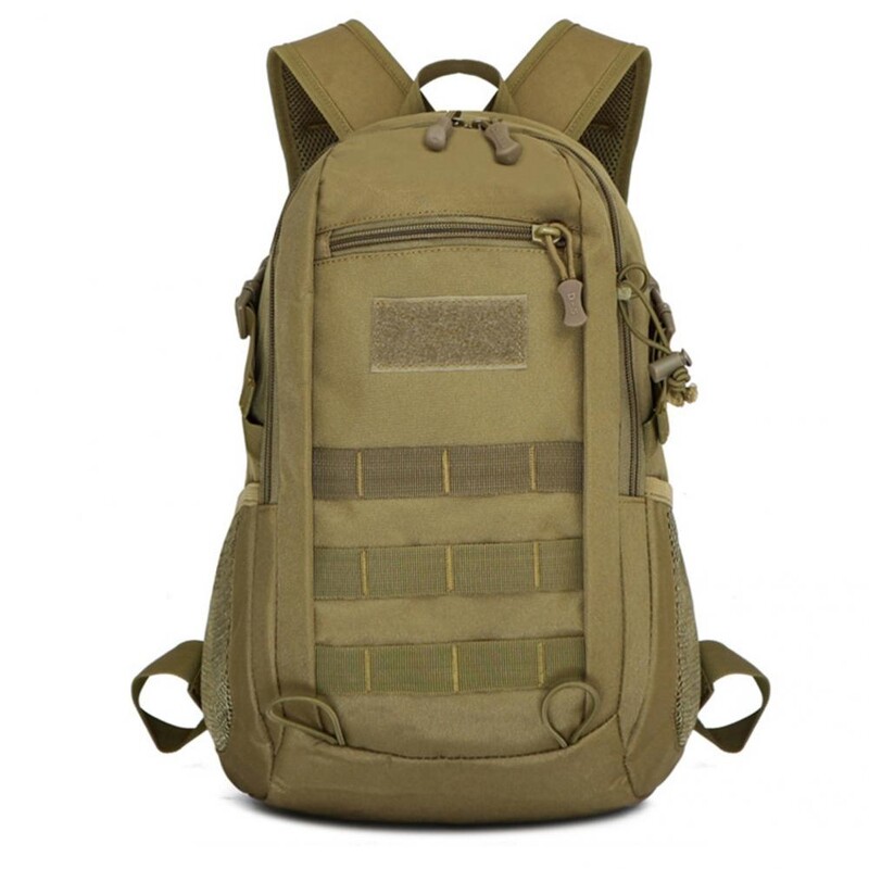 Kényelmes, praktikus 15 literes vízálló sport hátizsák Hordozható sport hátizsák, tartós hegymászáshoz