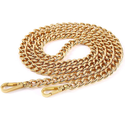 Μεταλλική τσάντα αλουμινίου με λουρί λαβής ώμου Τσάντα χειρός χιαστί τσάντα Diy μεταλλικές ανταλλακτικές αλυσίδες εξαρτήματα τσάντας