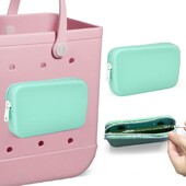 1 τεμ. Θήκη τηλεφώνου σιλικόνης για Bogg Bag, Γούρι πορτοφολιού από μαλακή σιλικόνη για αξεσουάρ Bogg Bags, Εξάρτημα για Bogg Beach