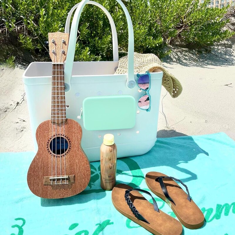 1 τεμ. Θήκη τηλεφώνου σιλικόνης για Bogg Bag, Γούρι πορτοφολιού από μαλακή σιλικόνη για αξεσουάρ Bogg Bags, Εξάρτημα για Bogg Beach