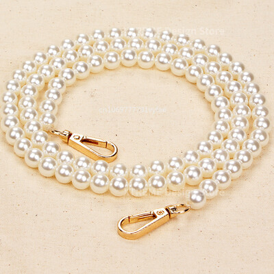 40-130cm перлена верига Wrap Chain Ръчни перлени бижута 10mm перлена опакована каишка чанта Части Аксесоари