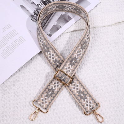 Curea de umăr pentru femei de modă Cârlige de hardware Lungimea poate fi reglată liber Accesorii de călătorie Curea de umăr lată la modă