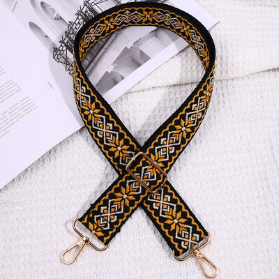 Curea de umăr pentru femei de modă Cârlige de hardware Lungimea poate fi reglată liber Accesorii de călătorie Curea de umăr lată la modă