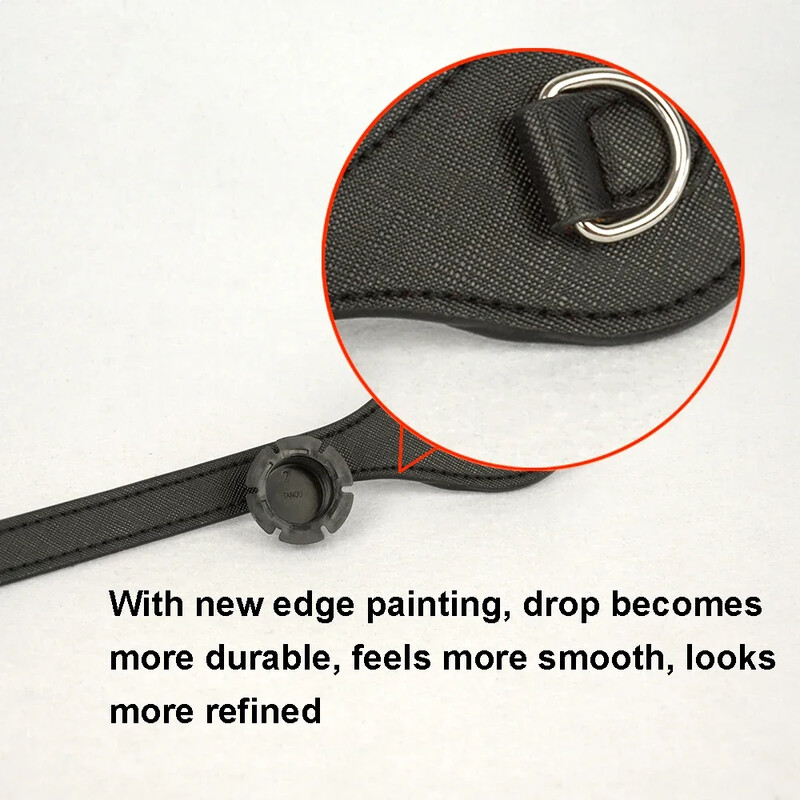 Tanqu trumpa ilga rankena, skirta O krepšiui su D sagtimi ašaros galu dirbtinės odos kainos rankenos OBag diržo rankinės daliai