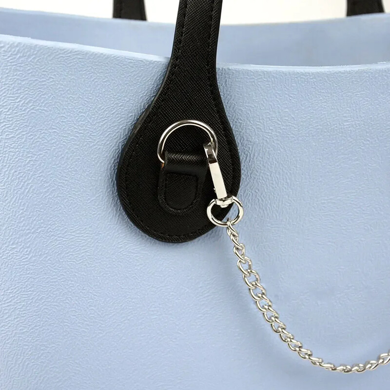 Tanqu trumpa ilga rankena, skirta O krepšiui su D sagtimi ašaros galu dirbtinės odos kainos rankenos OBag diržo rankinės daliai