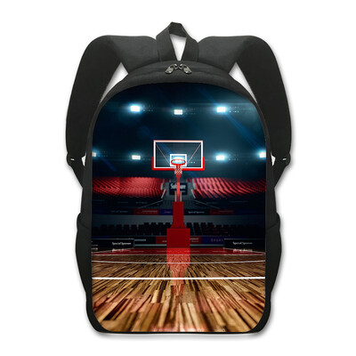 Rucsac cu imprimeu baschet pentru adolescenți, băieți, copii, genți de școală, rucsac pentru bărbați, geantă de călătorie în aer liber, rucsaci sport pentru laptop
