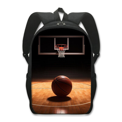 Rucsac cu imprimeu baschet pentru adolescenți, băieți, copii, genți de școală, rucsac pentru bărbați, geantă de călătorie în aer liber, rucsaci sport pentru laptop