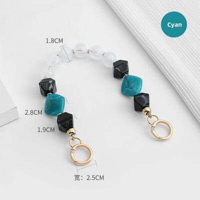 Personality Zártáska láncok Csere pénztárca lánc váll Crossbody táska pánt Cluth kis kézitáska fogantyús barkács lánc táskák