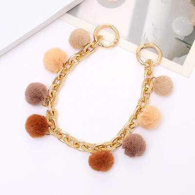 Somas siksnas pagarinātāja ķēde ziedu tauriņu pērļu raksta rokassomiņa plecu somas pagarinājuma siksna DIY Convert Crossbody somas aksesuārs