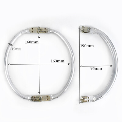 1 bucată Deepeel Metal Poșetă Cadru Doctor Aluminiu Tub Mâner pentru Genți Rame Portofel Clemă DIY Genți Mânere Ambreiaj Accesorii Hardware