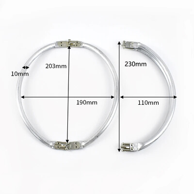 1 bucată Deepeel Metal Poșetă Cadru Doctor Aluminiu Tub Mâner pentru Genți Rame Portofel Clemă DIY Genți Mânere Ambreiaj Accesorii Hardware