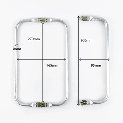 1 bucată Deepeel Metal Poșetă Cadru Doctor Aluminiu Tub Mâner pentru Genți Rame Portofel Clemă DIY Genți Mânere Ambreiaj Accesorii Hardware