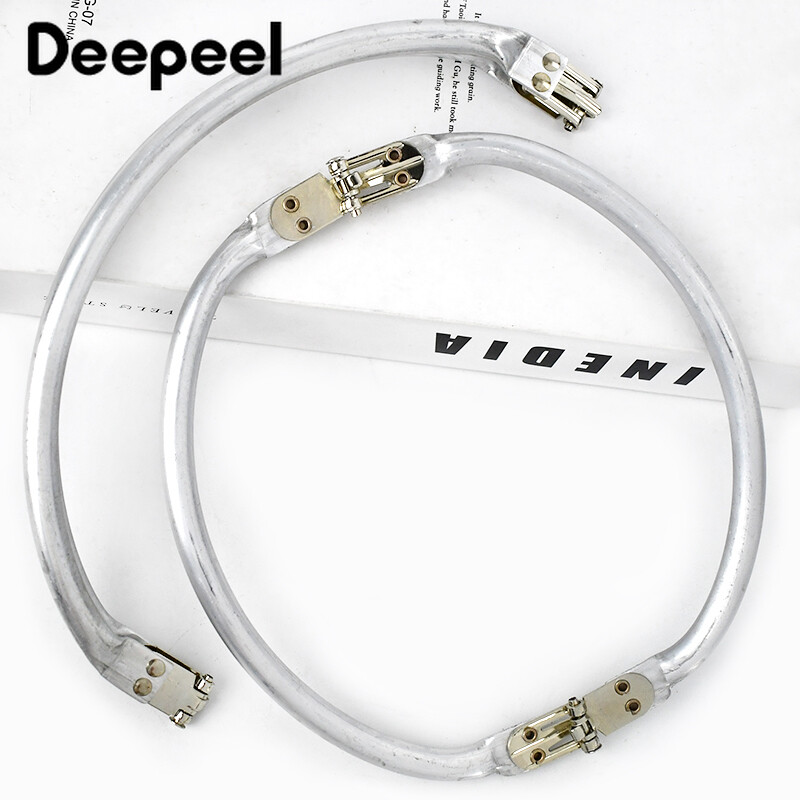 1 bucată Deepeel Metal Poșetă Cadru Doctor Aluminiu Tub Mâner pentru Genți Rame Portofel Clemă DIY Genți Mânere Ambreiaj Accesorii Hardware