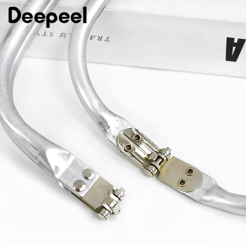 1 bucată Deepeel Metal Poșetă Cadru Doctor Aluminiu Tub Mâner pentru Genți Rame Portofel Clemă DIY Genți Mânere Ambreiaj Accesorii Hardware