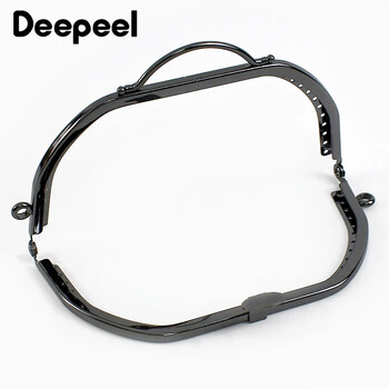 1/2Pcs Deepeel 13cm Μεταλλικό Πλαίσιο Πορτοφόλι Kiss Clasp Γυναικείες λαβές τσάντας DIY Βραχίονες ραπτικής Χειροποίητες τσάντες κατασκευής Αξεσουάρ