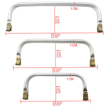 16-40cm Doctor Metal Purse Πλαίσιο Αλουμινίου Σωλήνα Τσάντα Λαβής Εξαρτήματα Συμπλέκτη