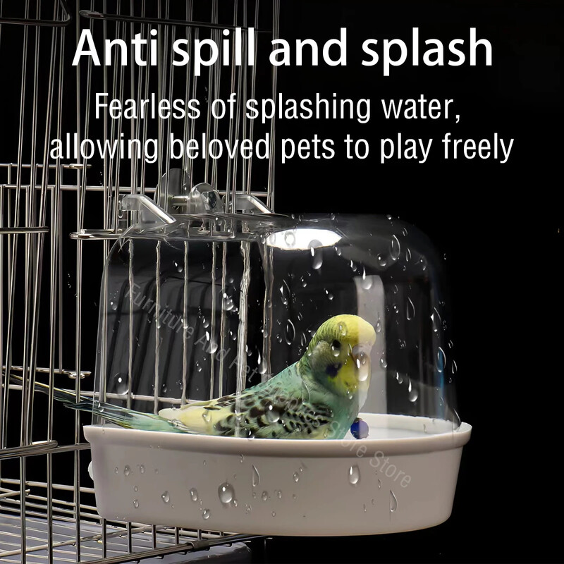 Ripplindude vannikast, papagoi dušipuur, papagoi vannikast lind lemmikloomade jaoks kanaarilindude jaoks, viirpapagoi, kukeseen, papagoid