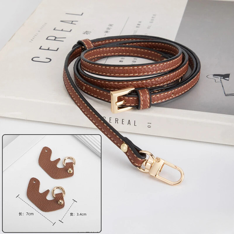 DIY Mini Transformácia Punch Free Shoulder Crossbody Conversion 109-129cm Sada popruhov na tašku pre dlhé šampiónske kožené doplnky