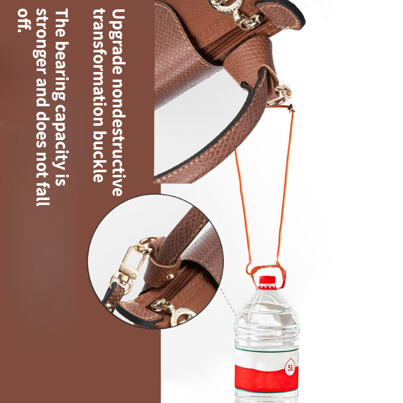 DIY Mini Transformácia Punch Free Shoulder Crossbody Conversion 109-129cm Sada popruhov na tašku pre dlhé šampiónske kožené doplnky