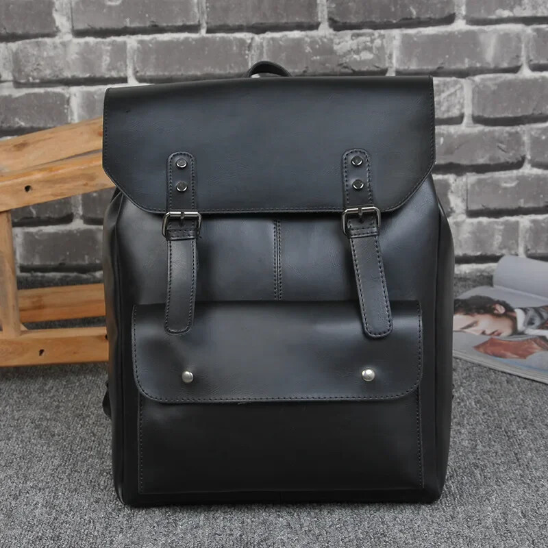 Retro design hátizsák férfi vintage divat iskolatáska nagy kapacitású utazó hátizsákok laptop táska pár hátizsák Napizsák Mochila