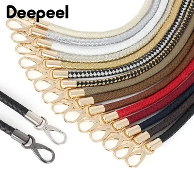 1kom Deepeel 30-60cm šarene PU kožne torbe naramenice torbica torbica ručke zlatni lanac kopča tkanje remen DIY ručno rađeni dodaci