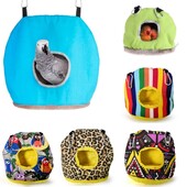 Προμήθειες για κατοικίδια ζώα Στρογγυλή ζεστή φωλιά πουλιών Παπαγάλος Σπίτι πουλιών Βαμβακερή αιώρα Κλουβί πουλιών Parakeet Budgie Hut Σκηνή Κρεβάτι Κρεμαστό Σπήλαιο