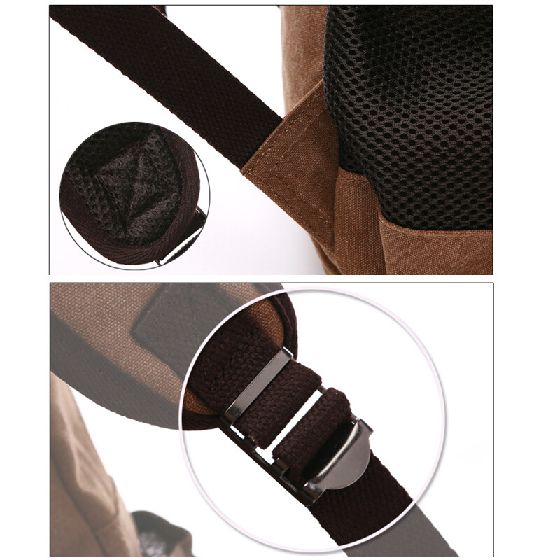 Férfi laptop hátizsák hátizsák Vászon iskolatáska Utazó hátizsák tinédzsereknek Férfi hátizsák Számítógépes hátizsák Táskák Számítógépes táska