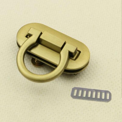 Metalinis užsegimas, pasukamas užraktas, ovalus, metalinis užsegimas, susukamas užraktas, skirtas „pasidaryk pats“ rankinei, rankinei, rankinei, piniginei krepšiams, techninei įrangai, krepšio priedai, 4 spalvų pasirinktinai