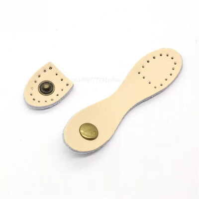 1 kus Módna kožená pracka na tašku Ručne vyrobené gombíky Peňaženka Spona na pracku Kartónová spona pre DIY Doplnky na kabelky