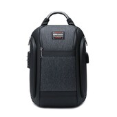 WIERSOON Nastaviteľné batohy pre mužov, nové, odolné voči zlodejom pre ženy, nepremokavé tašky cez rameno, nabíjanie cez USB, unisex cestovný batoh na voľný čas