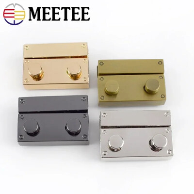 2/5/10Gb 27x41mm Rokassomu slēdzenes soma Metāla sprādze Twist Slēdzenes Rezerves somas Maks Aizdare Aizdare DIY Aksesuāri KY254