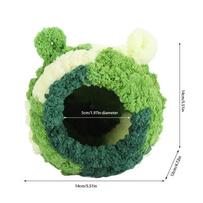 Papagáj fészekház hangulatos, kényelmes, szép megjelenésű dekoratív, meleg madárketrec-ágy papagájnak
