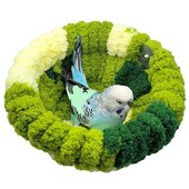 Гнездо за птици за клетка Топло гнездо за птици Легла за птици Гнездо за папагали Гнездо за папагали Легло за корели Зимно легло за спане Хамак за птици за папагали