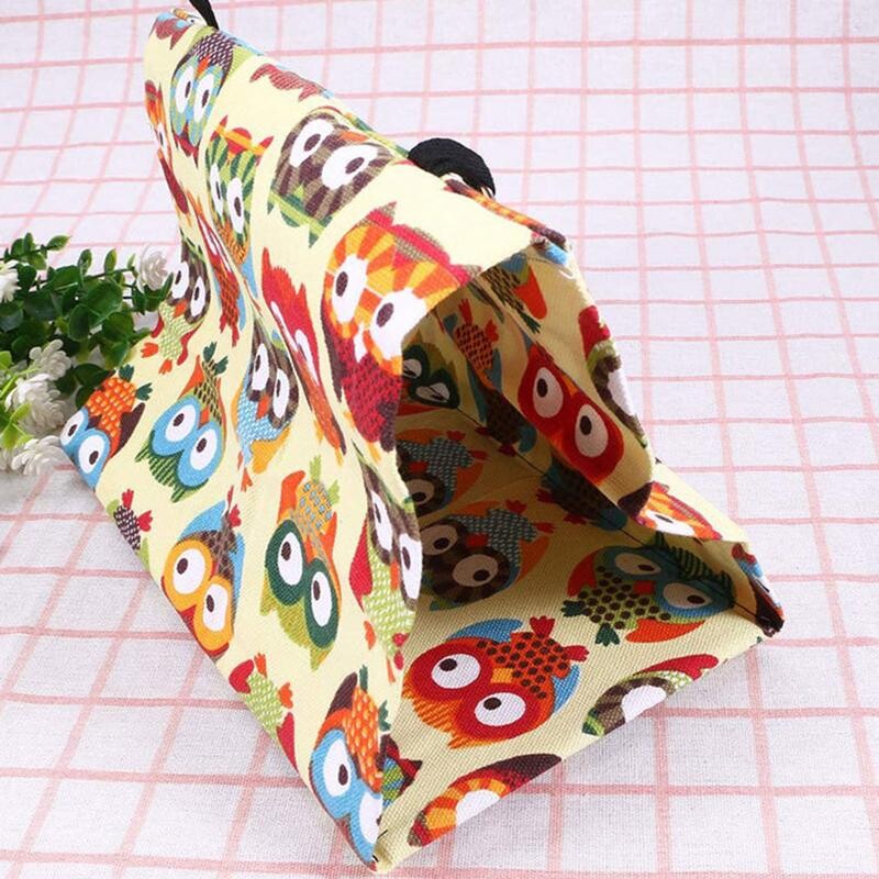 Καμβάς πουλί Τρίγωνο Φωλιά Snuggle Καλύβες Παπαγάλος βιότοπος Σπήλαιο Κρεμαστή σκηνή Αιώρα Πουλί Κρεβάτι ύπνου 3 μεγεθών Τρίγωνο μπορεί να κρεμαστεί