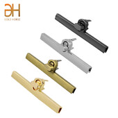 Dlhá 9,5 cm zliatina módna spona na otáčanie a zámky Twist Lock pre dámsku kabelku, remeselnú tašku, náhradnú peňaženku, ručne vyrobenú tašku, hardvér Ac