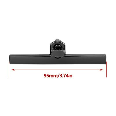Dlhá 9,5 cm zliatina módna spona na otáčanie a zámky Twist Lock pre dámsku kabelku, remeselnú tašku, náhradnú peňaženku, ručne vyrobenú tašku, hardvér Ac