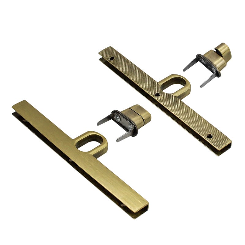 Dlhá 9,5 cm zliatina módna spona na otáčanie a zámky Twist Lock pre dámsku kabelku, remeselnú tašku, náhradnú peňaženku, ručne vyrobenú tašku, hardvér Ac