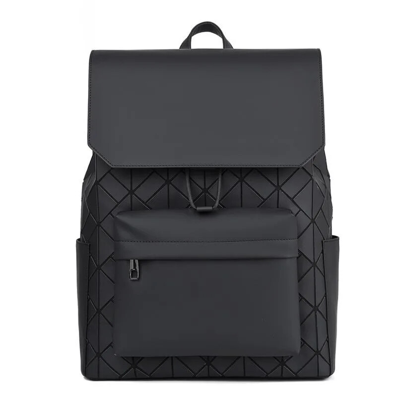 Luxusný dizajnový geometrický pánsky batoh, módny nepremokavý batoh, pánsky veľkokapacitný cestovný batoh na notebook, školský batoh