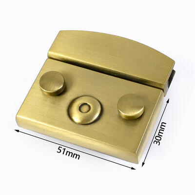 2 ks 50 mm/35 mm zámky na kabelky, pracky s otočnými a otočnými patentkami na zapínanie pre DIY náhradný zámok na tašku, uzáver kabelky, kovové príslušenstvo