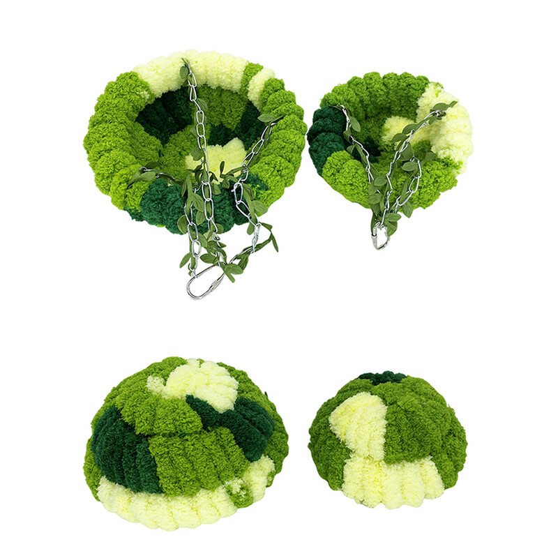 Bird Hammock Κρεμαστό κρεβάτι Άνετο χοντρό κοραλί βελούδο Ζεστό αξεσουάρ φωλιά πουλιών Κούνια για Parrot Lovebird Bird Cages