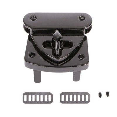 Νέο μεταλλικό κούμπωμα Turn Lock Twist Locks DIY δερμάτινη τσάντα χειρός Αξεσουάρ υλικού